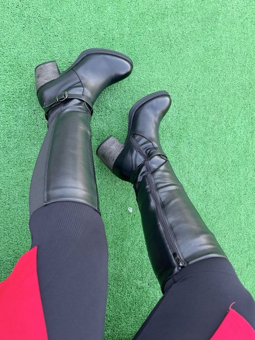 Botas cano alto com elastico - 36 ao 41