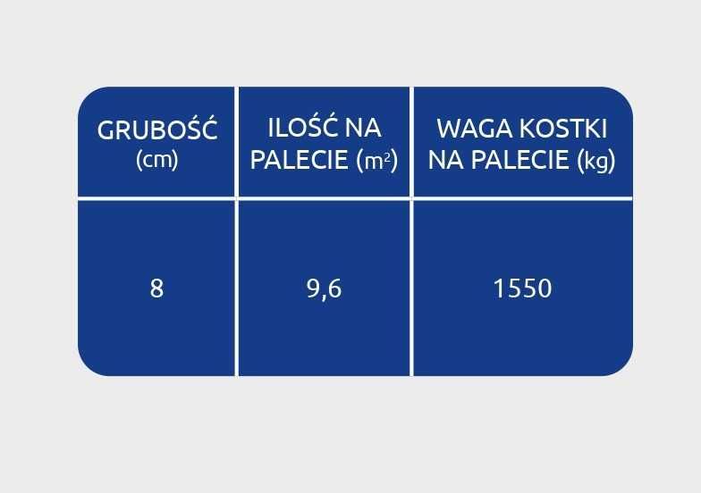 Kostka brukowa Magnum 100x40 steely 8cm RAK-BUD