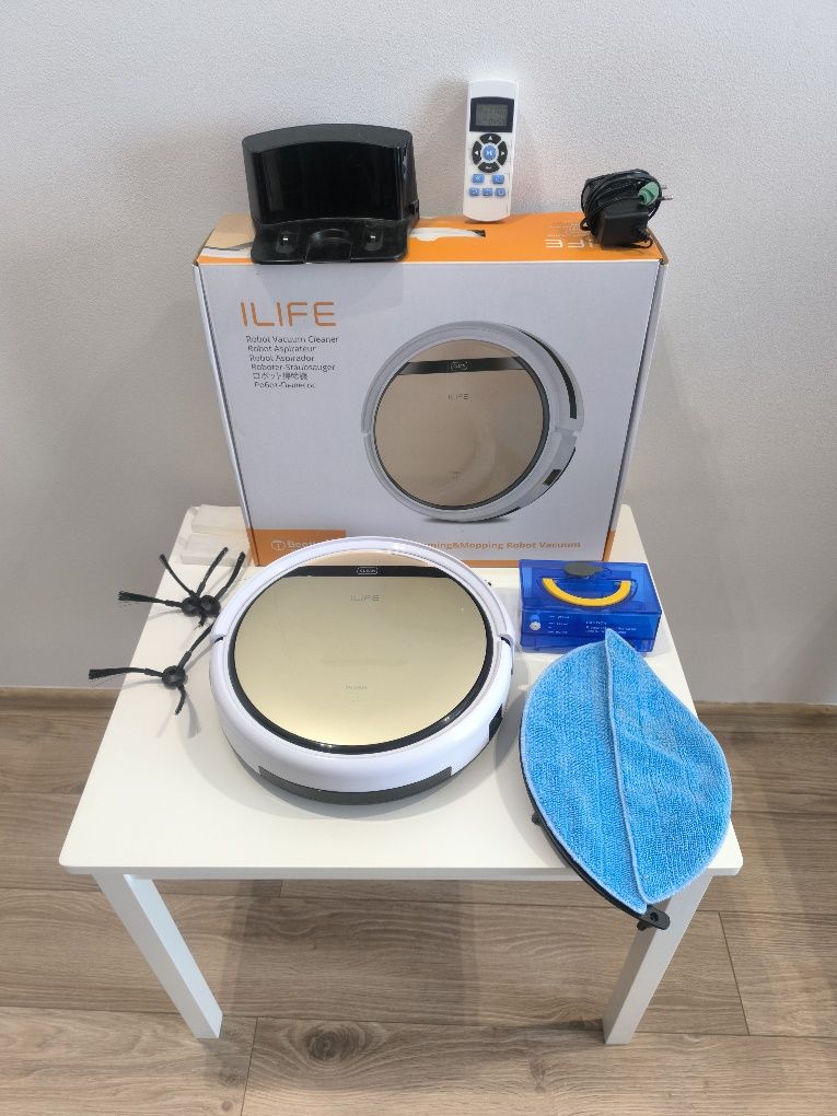 Robot sprzątający Ilife V5s PRO z funkcją mopowania (NOWA BATERIA)