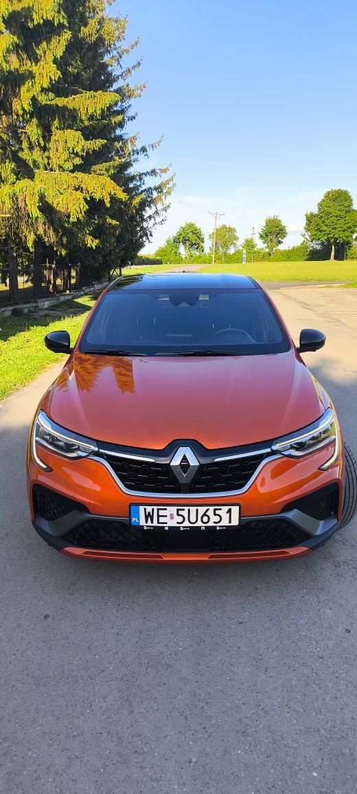 Renault Arkana, R.S Line, STAN SALONOWY, 2022r. 1.3 TCe EDC, automat