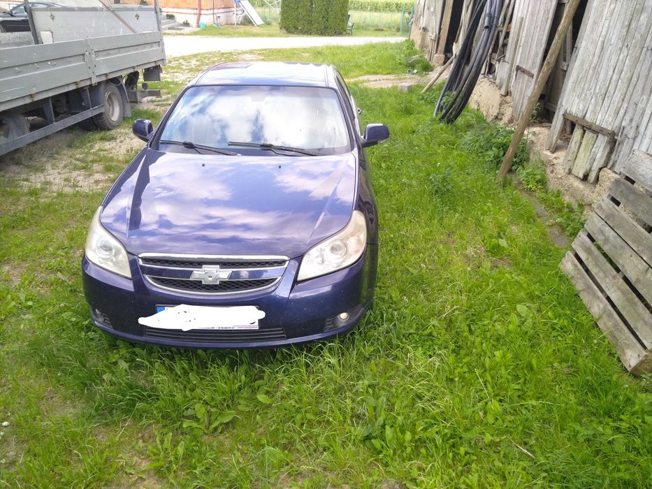 Chevrolet Epica 2007 2.0 benzyna uszkodzony silnik