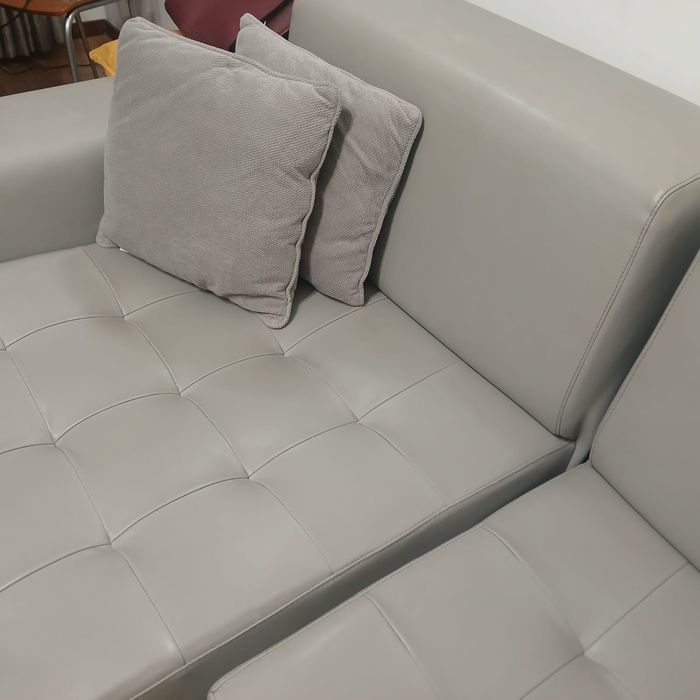 Sofá chaise longe pele de búfalo