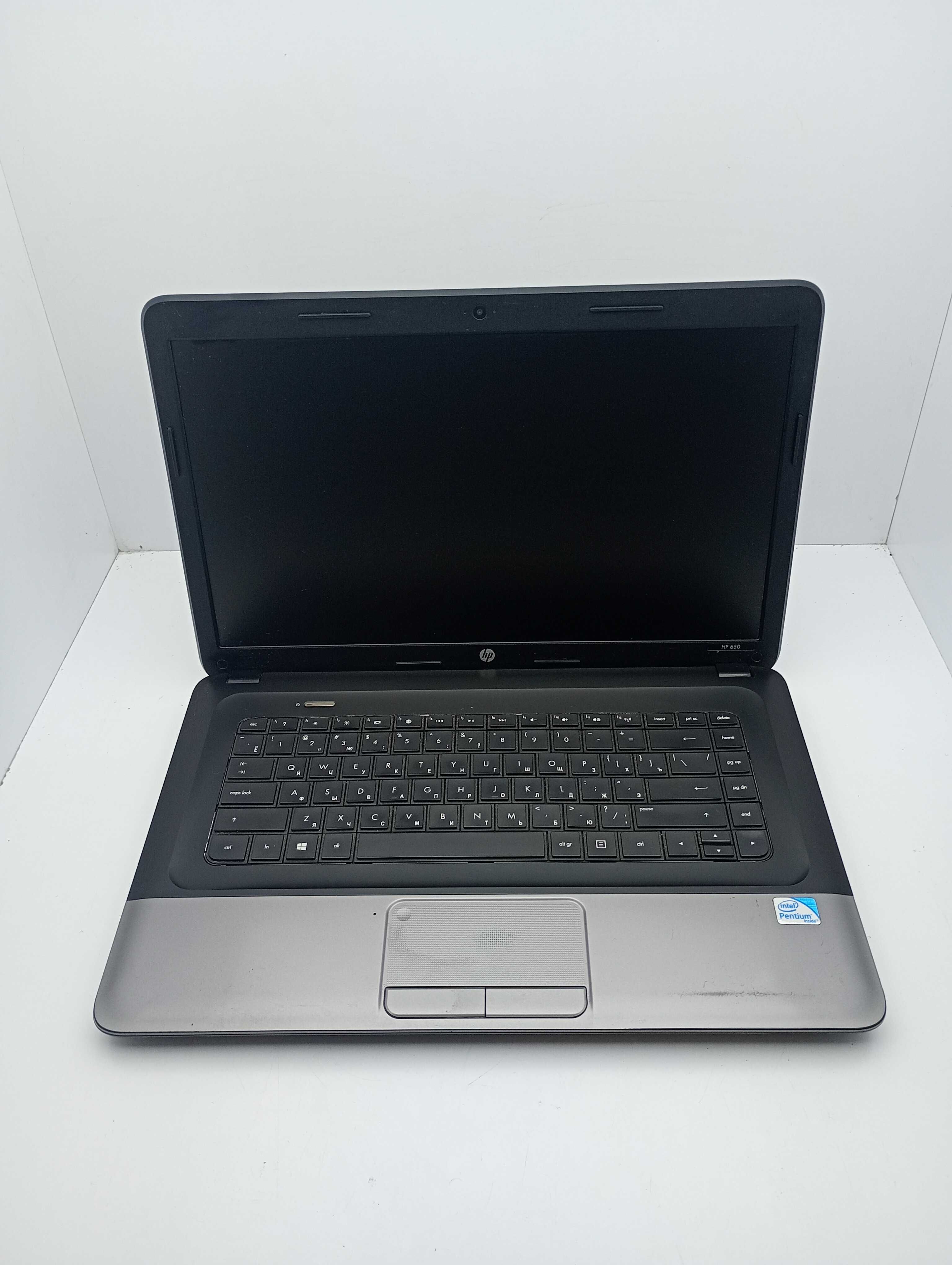 HP 650 CPU:Intel Pentium 2020m 2.4Ghz Ram:6gb HDD:320 стан хороший
