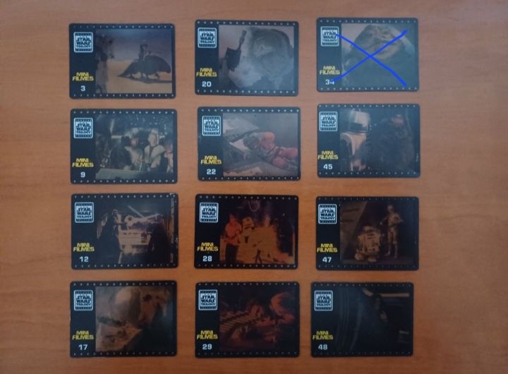 11 Mini Filmes da Star Wars Trilogy da Matutano