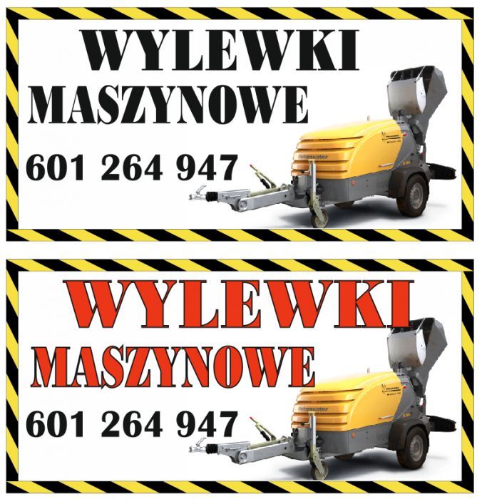 Wylewki maszynowe