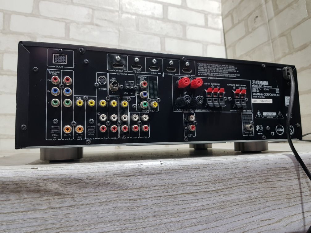 7.1 AV ресивер YAMAHA RX-V565, *7x105,HDMI, DTS-HD,Dolby TrueHD, Б/у
б