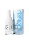 Perfumy Męskie Calvin Klein CK In2U 100mlEDT POGNIECIONE PUDEŁKO
