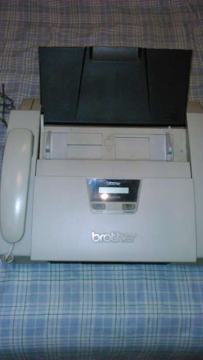 Vendo Fax com telefone incurporado brother como novo pouco uso!