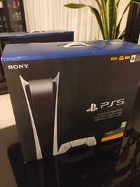 PlayStation 5 Digital Pełny pakiet Gwarancja do 2027 roku