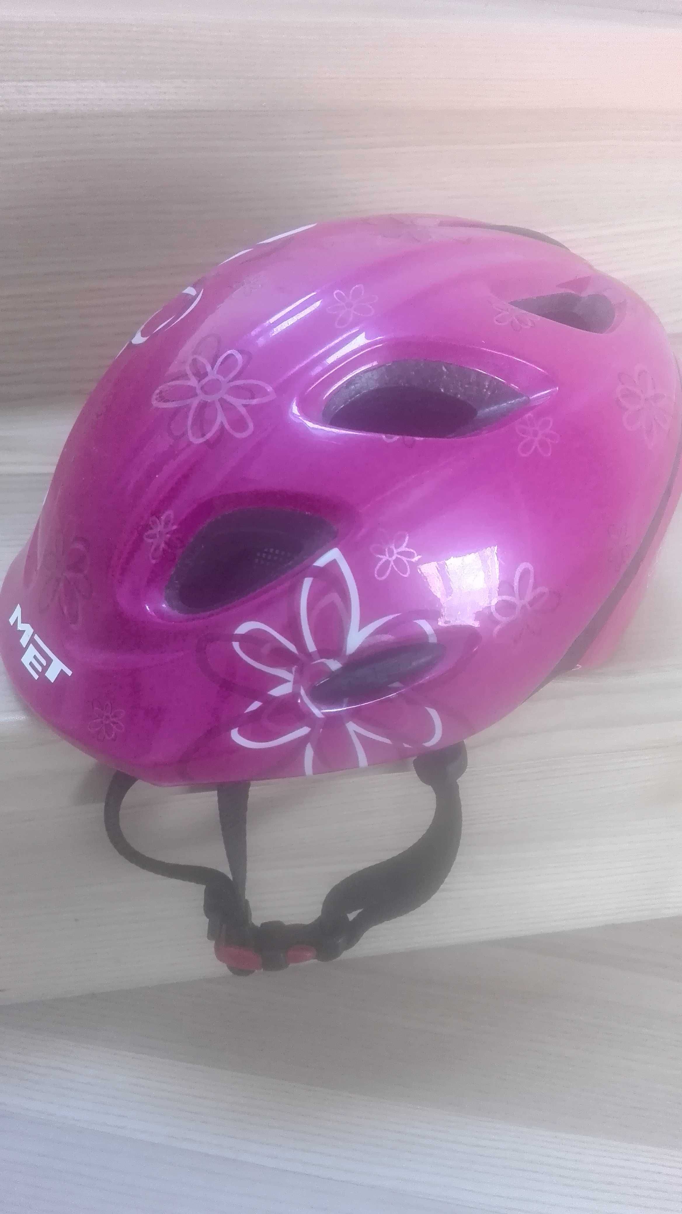 Kask MET dla dziewczynki