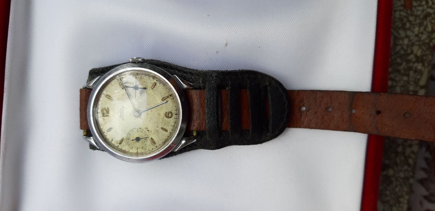 Doxa pasówka piękny zegarek masywny zabytkowy vintage unikat antyk