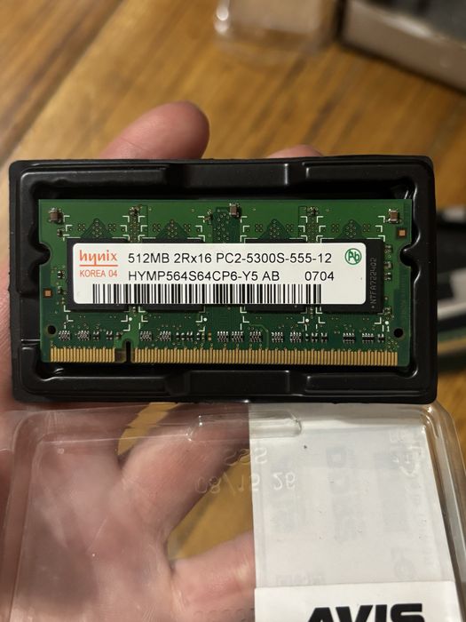 модуль оперативної пам’яті Hynix 512 МБ DDR2-667 (PC2-5300S) SO-DIMM