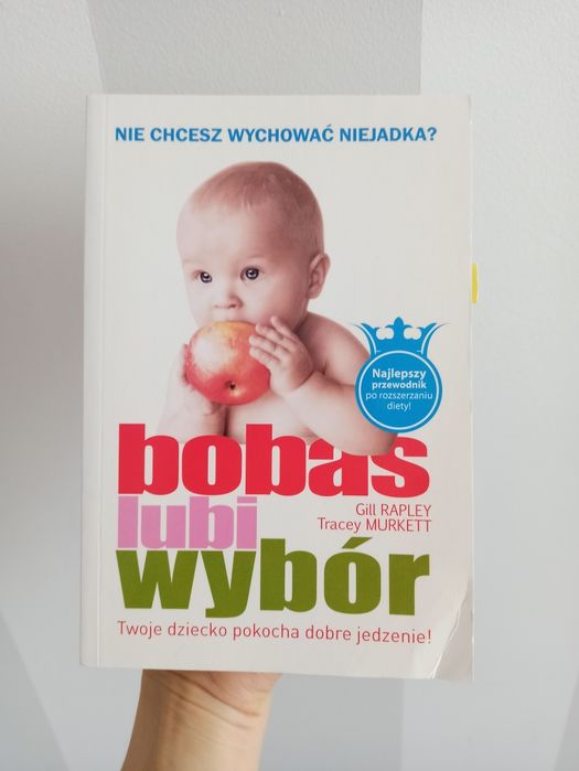 Książka o BLW Bobas lubi wybór