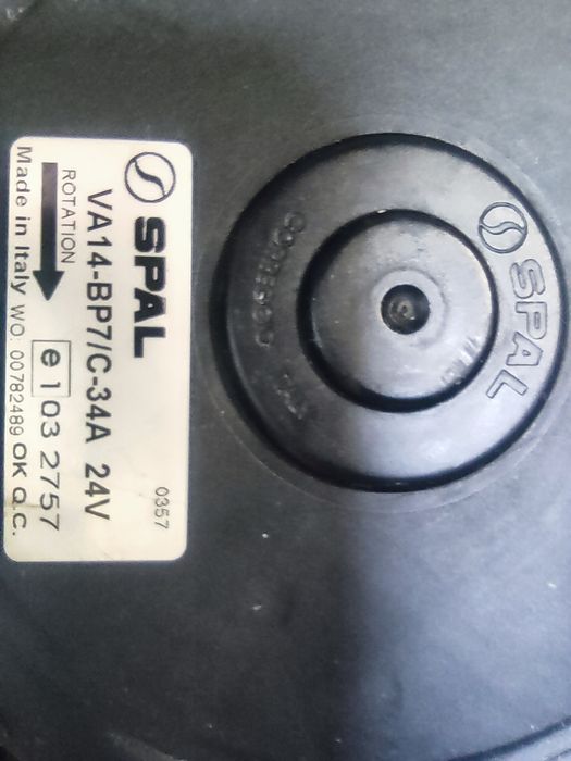 Wentylator Spal 24V