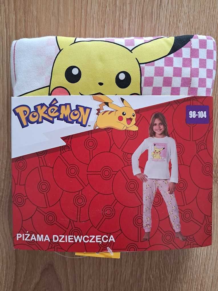 Piżama dziewczęca POKEMON 98-104 nowa