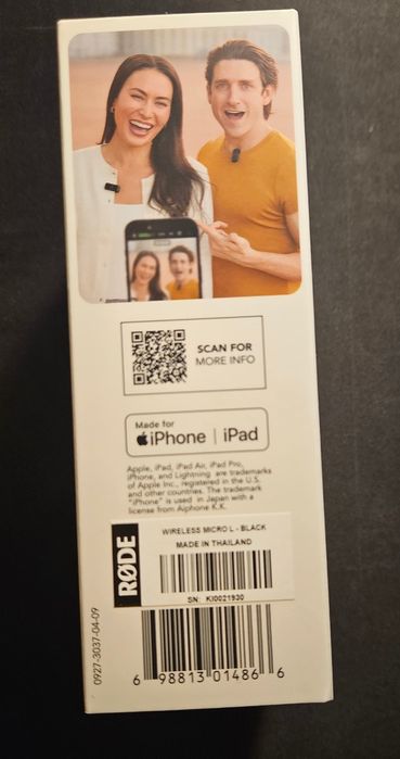 RØDE Wireless Micro - Lightning (Novo)