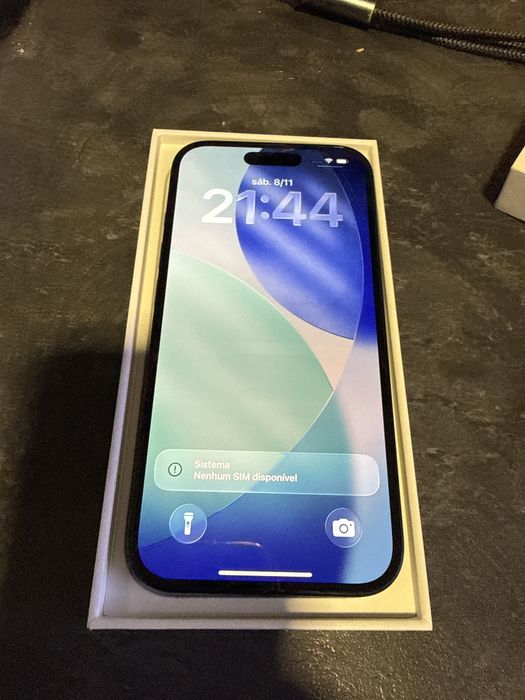 Iphone 16 128gb novo c garantia/capa original nova e pelicula