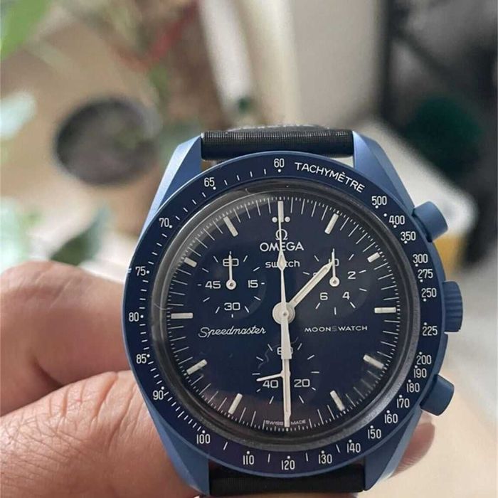 Omega x Swatch Neptune SO33N100 - Głębinowy Blask w Bio-Ceramice 2024