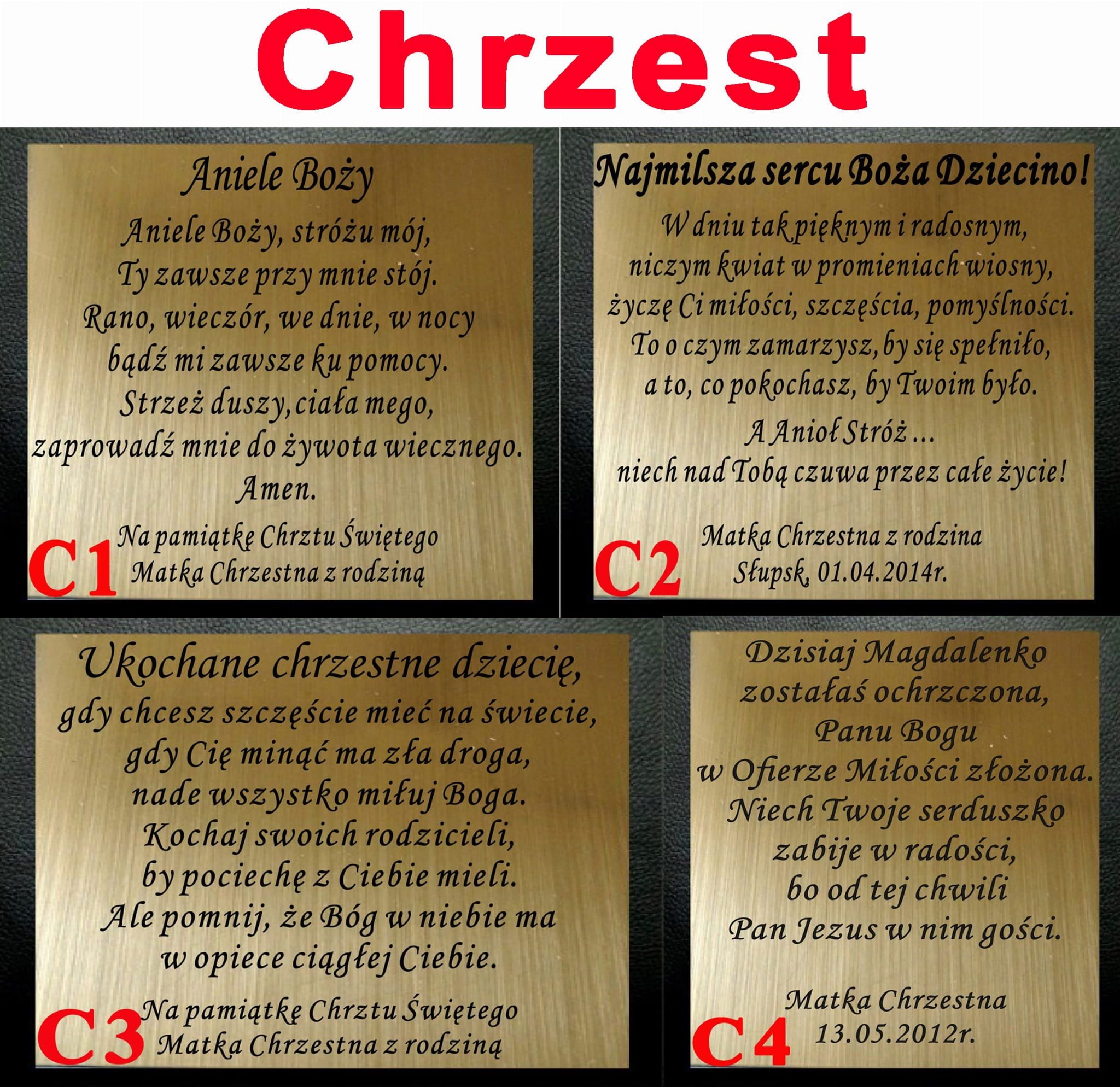 Anioł stróż - obraz z dedykacją na chrzciny, komunię - a3s-1