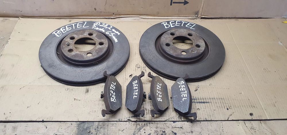 Tarcze hamulcowe klocki przód przednie 280mm VW New Beetle