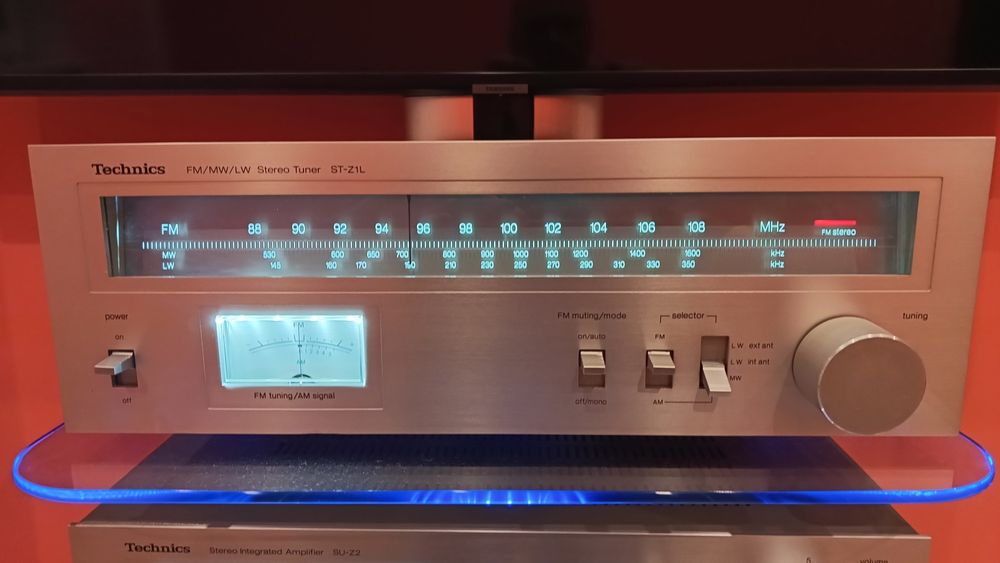 Wieża stereo Technics plus gramofon gratis