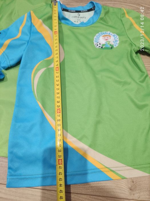 Strój sportowy 110 + worek na trening