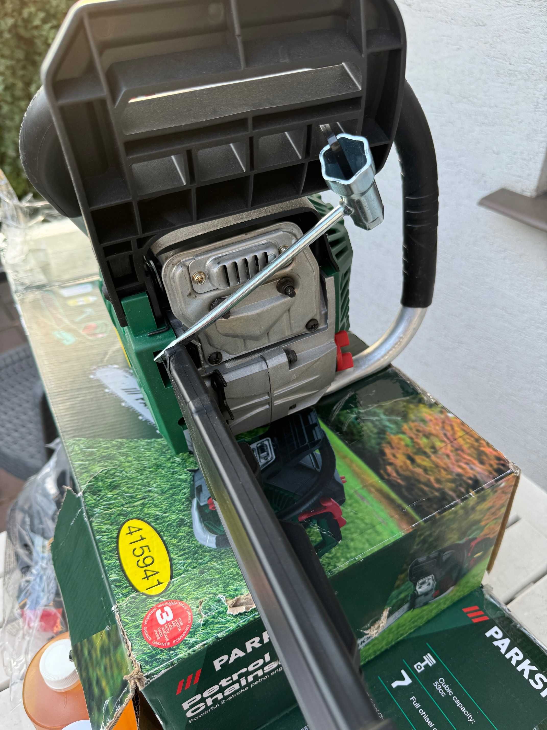 Pilarka łańcuchowa spalinowa PARKSIDE PBKS 53 B3 2,72 PS Lidl