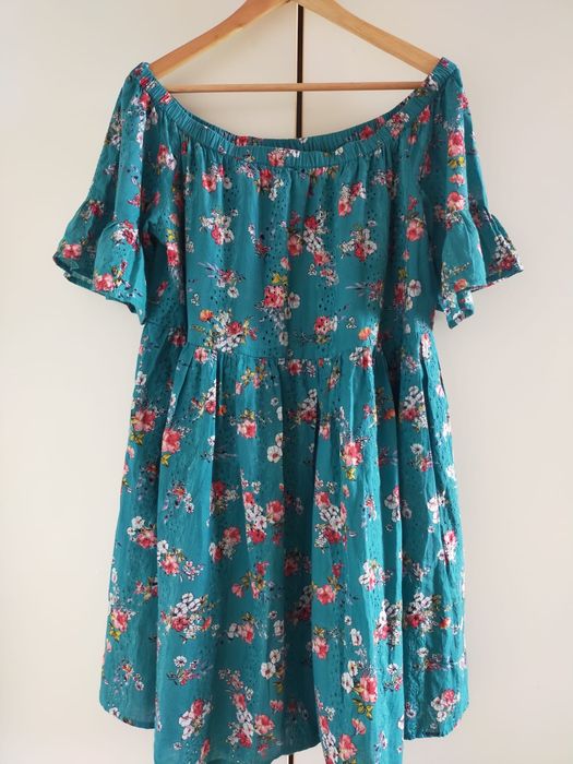 Letnia sukienka niebieska Monnari