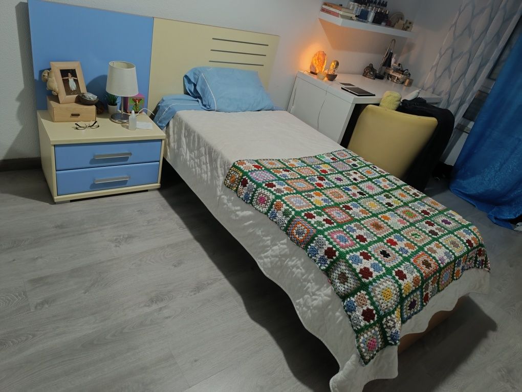 Cama individual completa