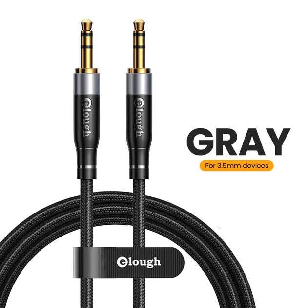 Аудиокабель Elough AUX Jack 3.5mm на Jack 3.5mm