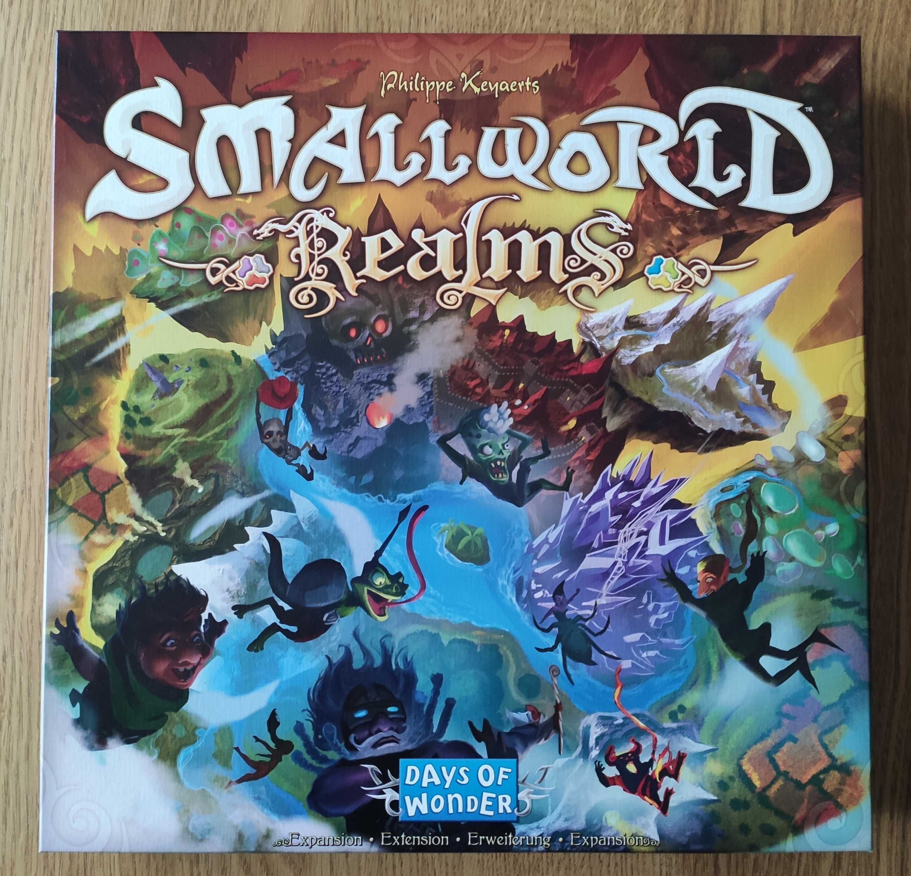 Small World: Realms - expansão de jogo de tabuleiro