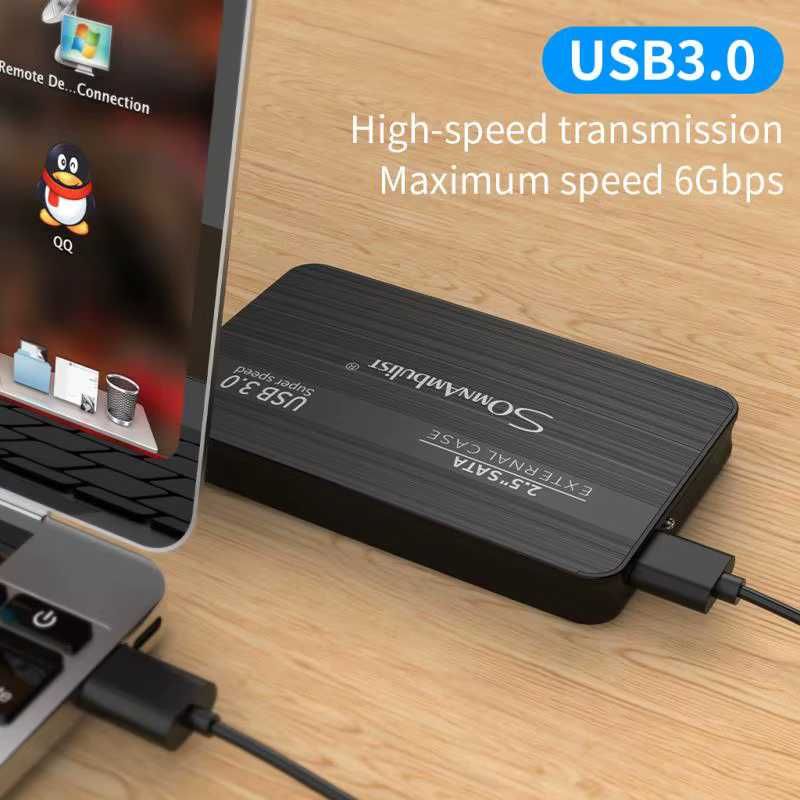 портативный внешний диск накопитель HDD 2.5'' SomnAmbuList на 500ГБ
