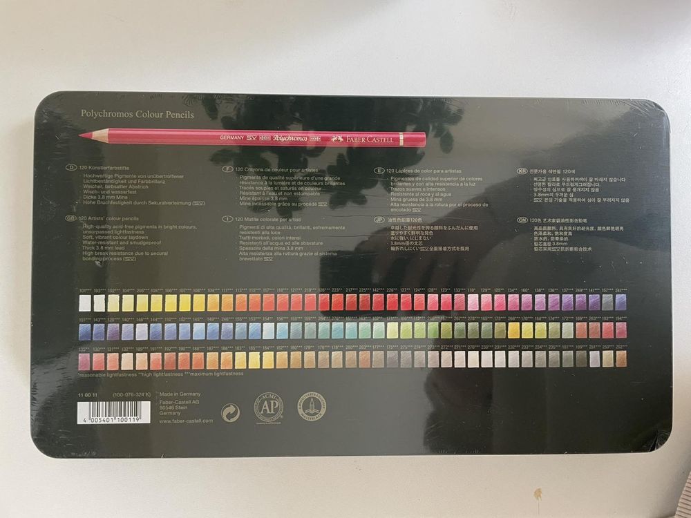 Набор цветных карандашей Faber-Castell Polychromos12, 24,36