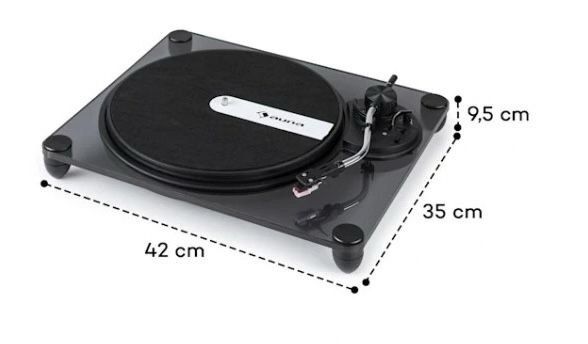 Музичний програвач вінілових пластинок Auna Purreness