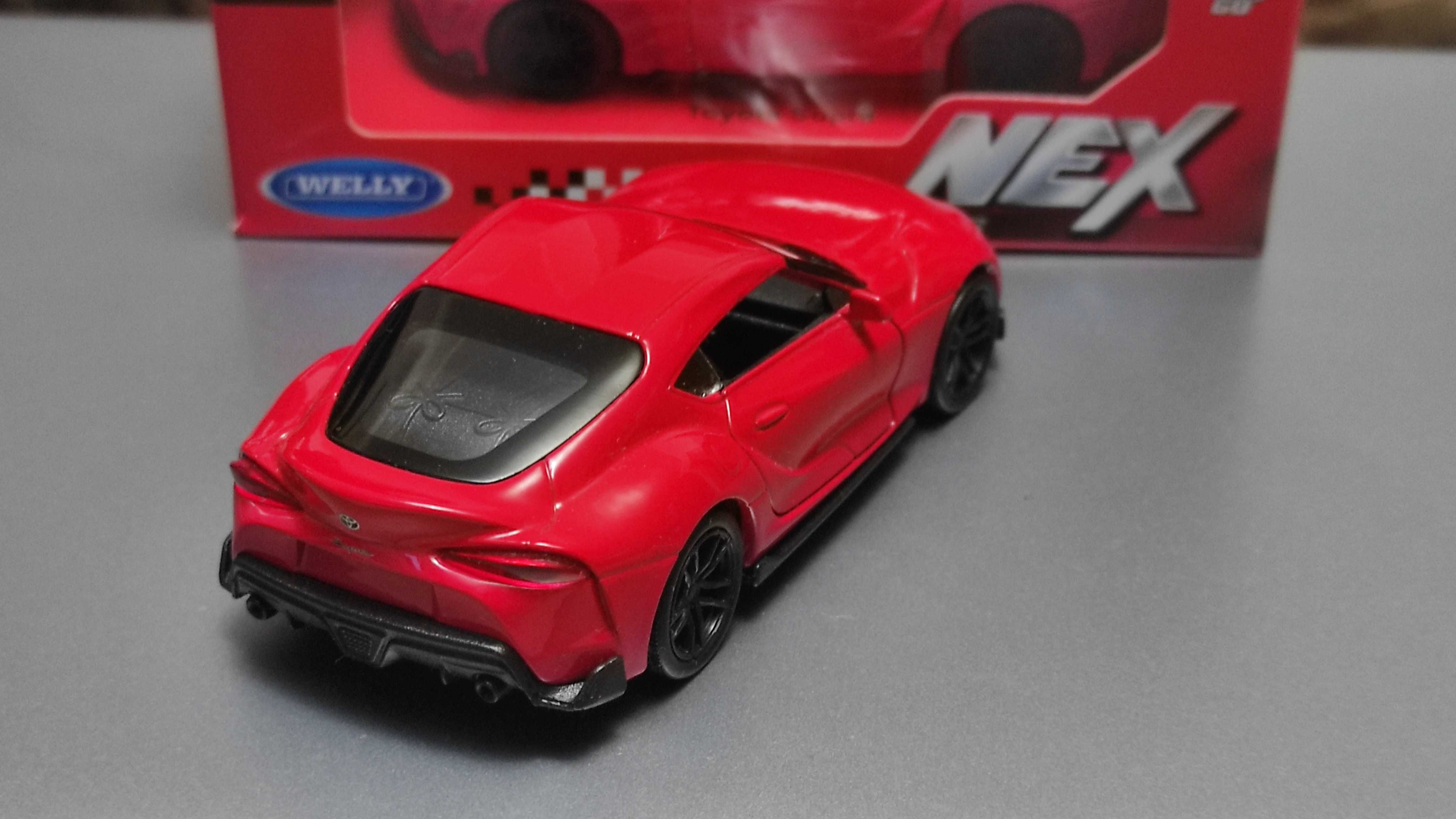 Машинка Toyota Supra 1/36 Welly Модель Тойота Супра Велли