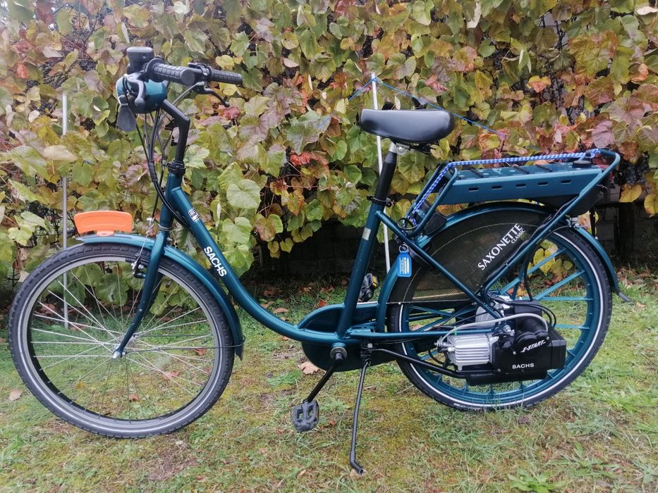 Saxonette Sachs Rower z Silnikiem Spalinowym
