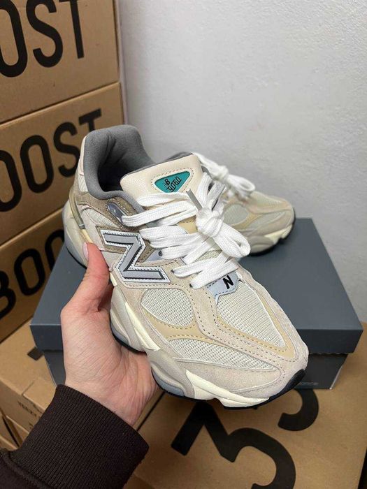 Кроссовки New Balance 9060 sea salt / Нью Беленс 9060 бежевые 37 38 39