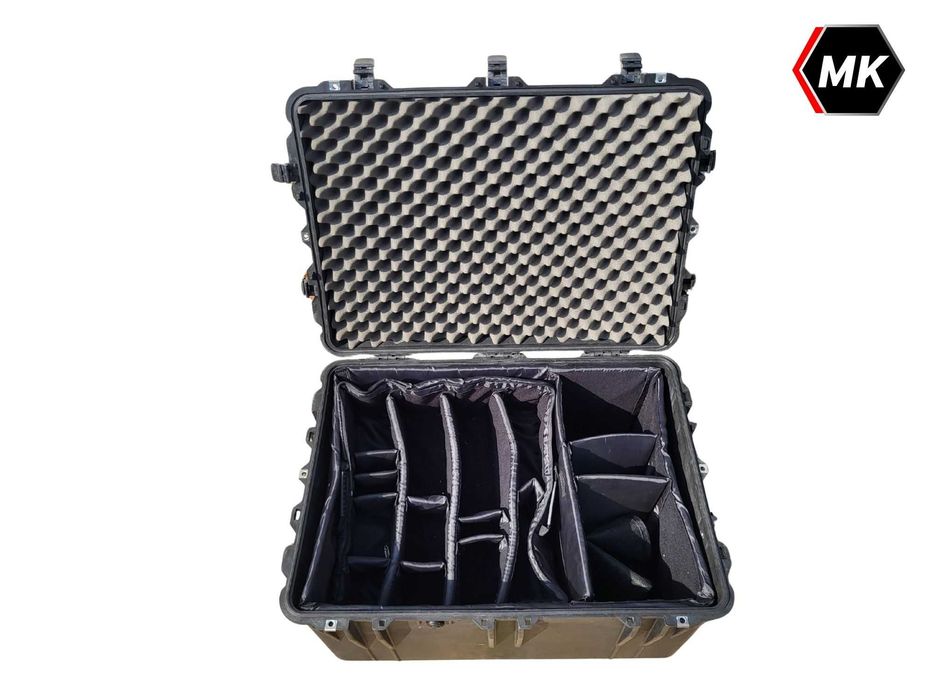 Peli 1660 + 1300 gratis Wojskowa skrzynia Peli 1660 + organizer // FV