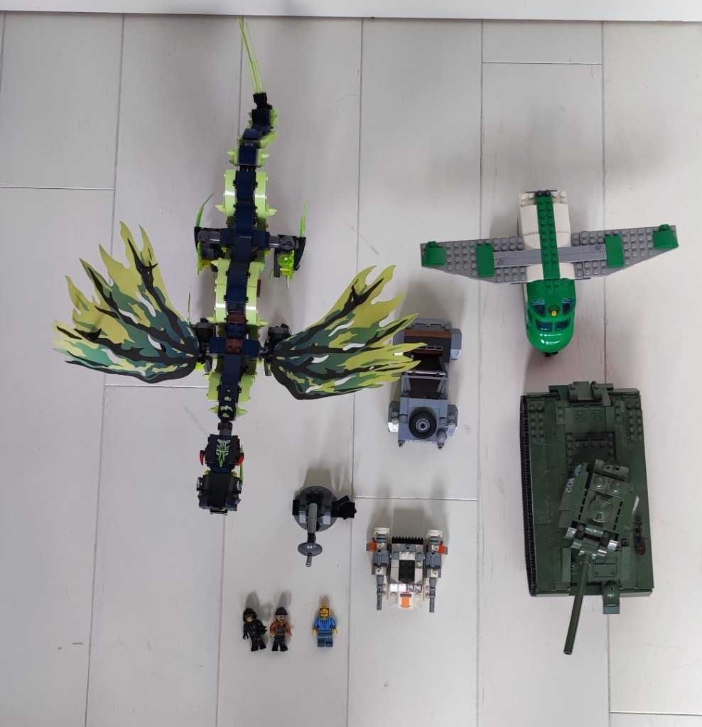 Pojazdy LEGO + COBI