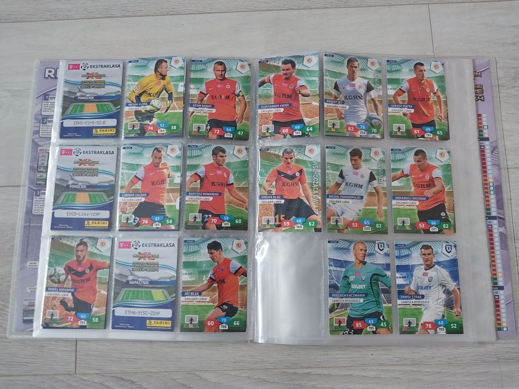 Album ekstraklasa 2013/14 panini karty piłkarskie