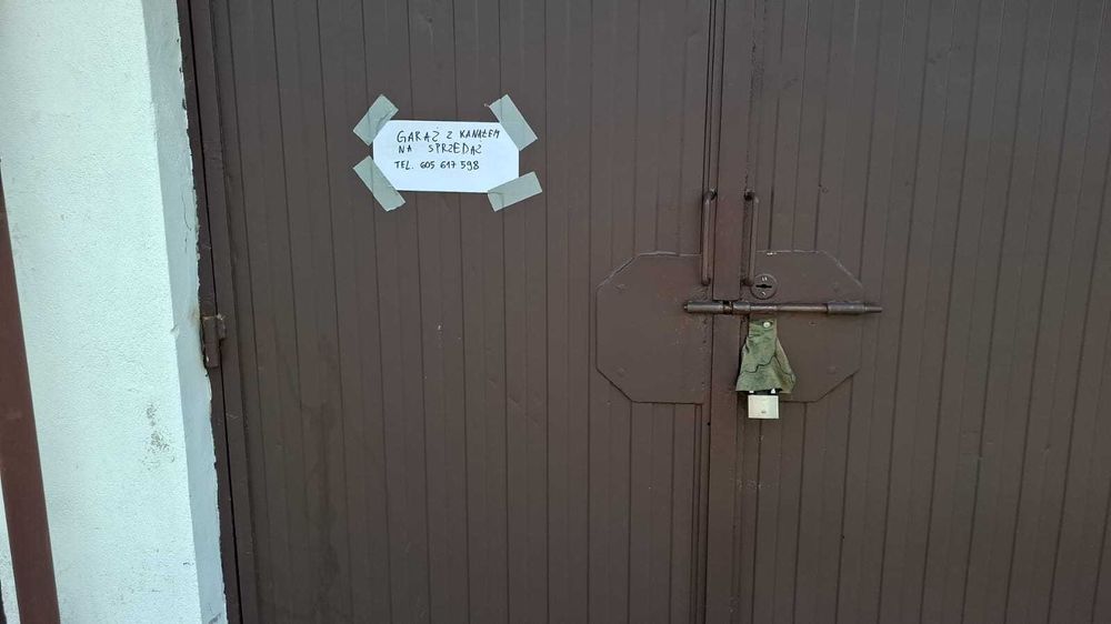 Sprzedam garaż z kanałem w Żaganiu