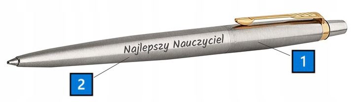 Parker Długopis Jotter Gt Stalowy Z Twoim Grawerem I Torebką Na Prezen