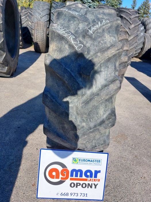 380/70R20 Trelleborg Tm700 opona używana rolnicza