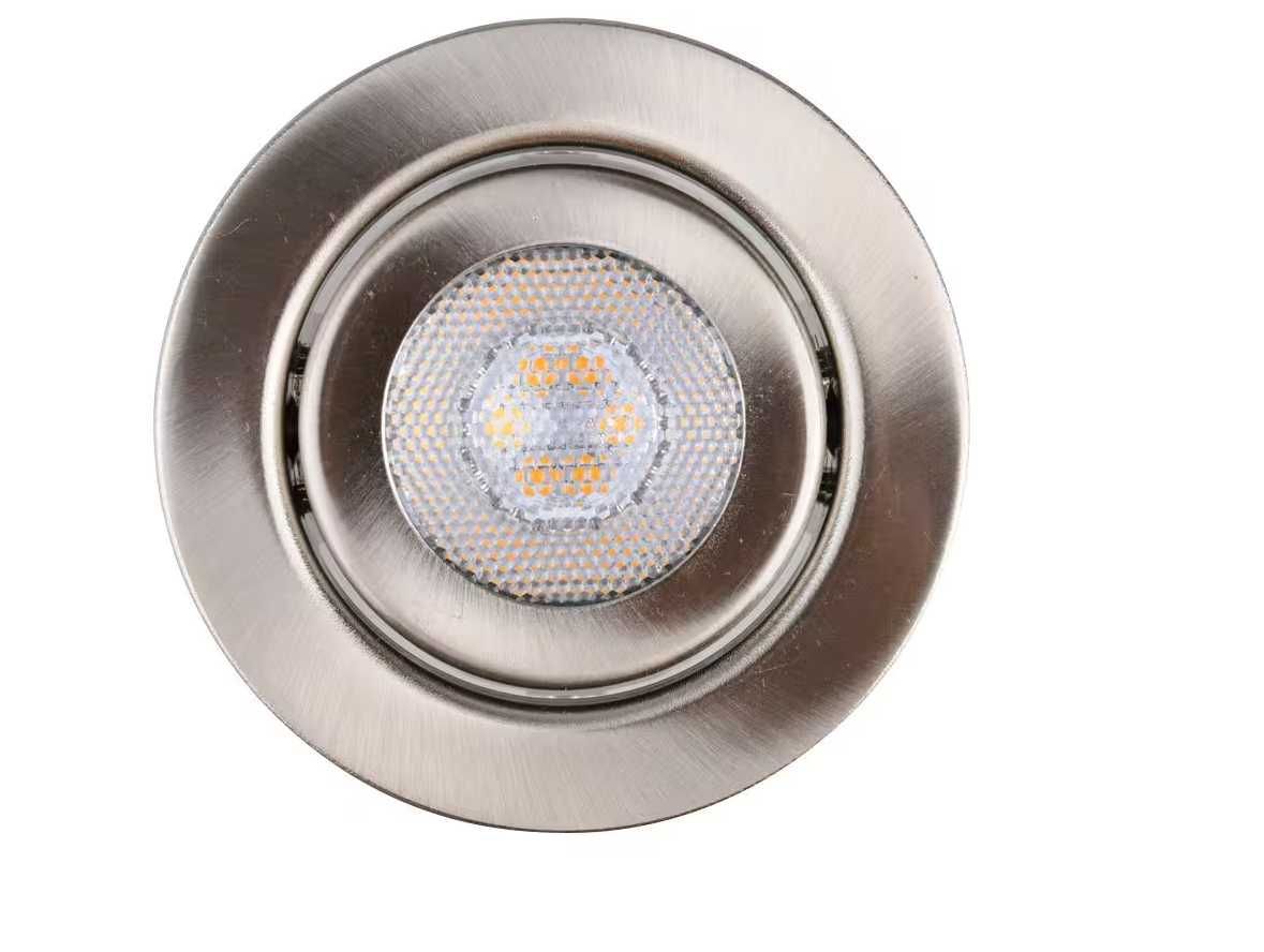 v353 Uchylna oprawa typu downlight LED Diall nikiel szczotkowany 3 szt