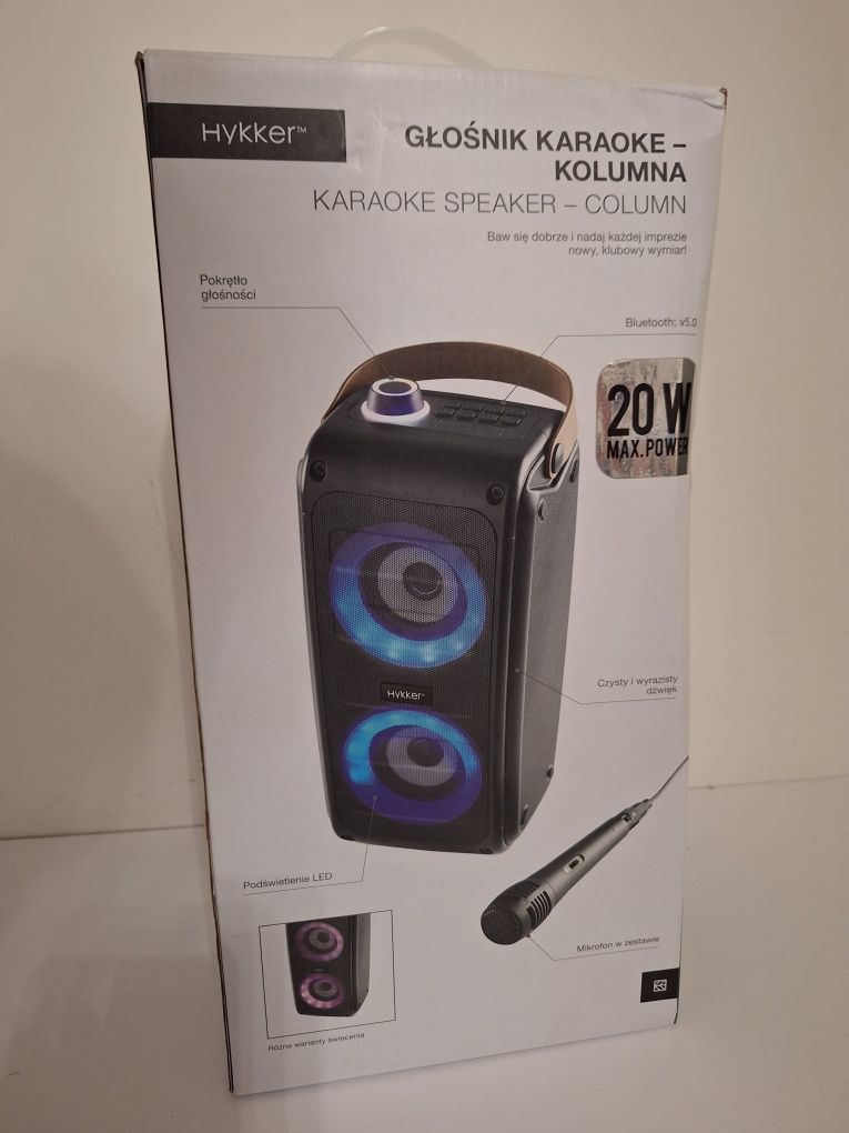 Głośnik karaoke- kolumna