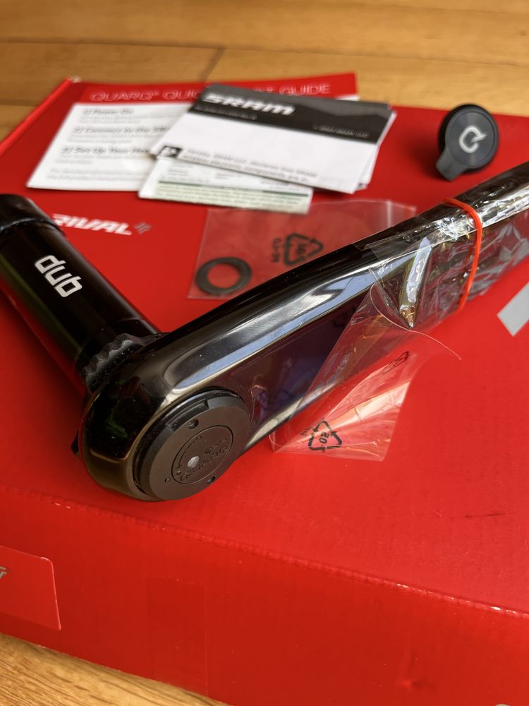 Pomiar mocy Sram Quarq Rival AXS 165mm