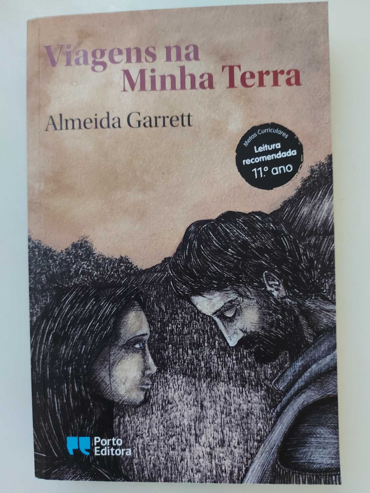 Livro Viagens na Minha Terra (como novo)