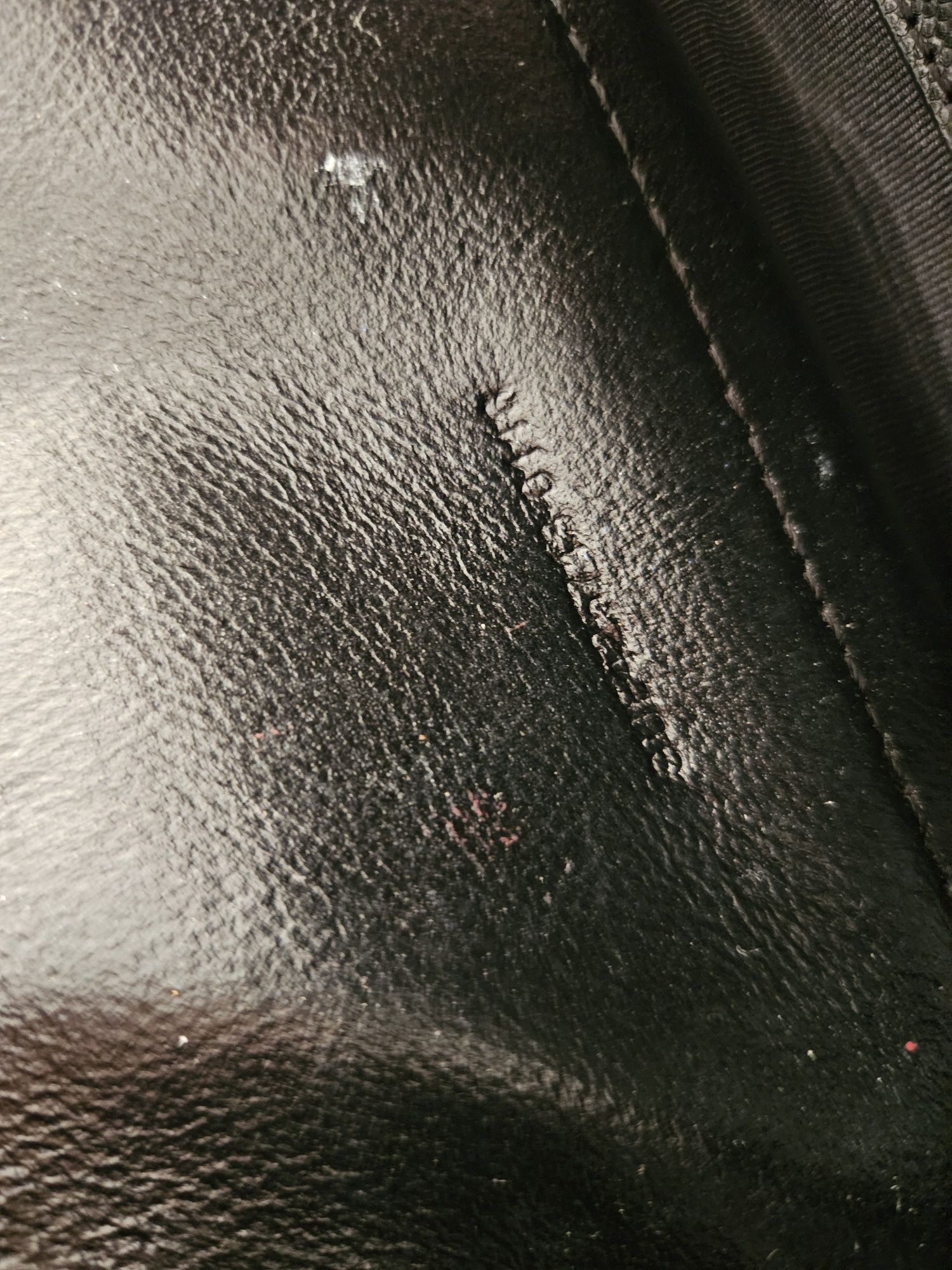Bolsa ysl preta com dust bag