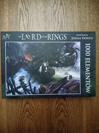 LOTR puzzle 1000 elementów lord od the ringa puzle