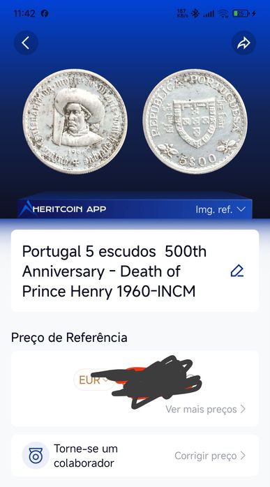 Moeda de Prata portuguesa